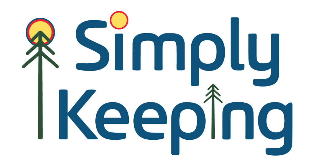 Simply Keeping Text Logo